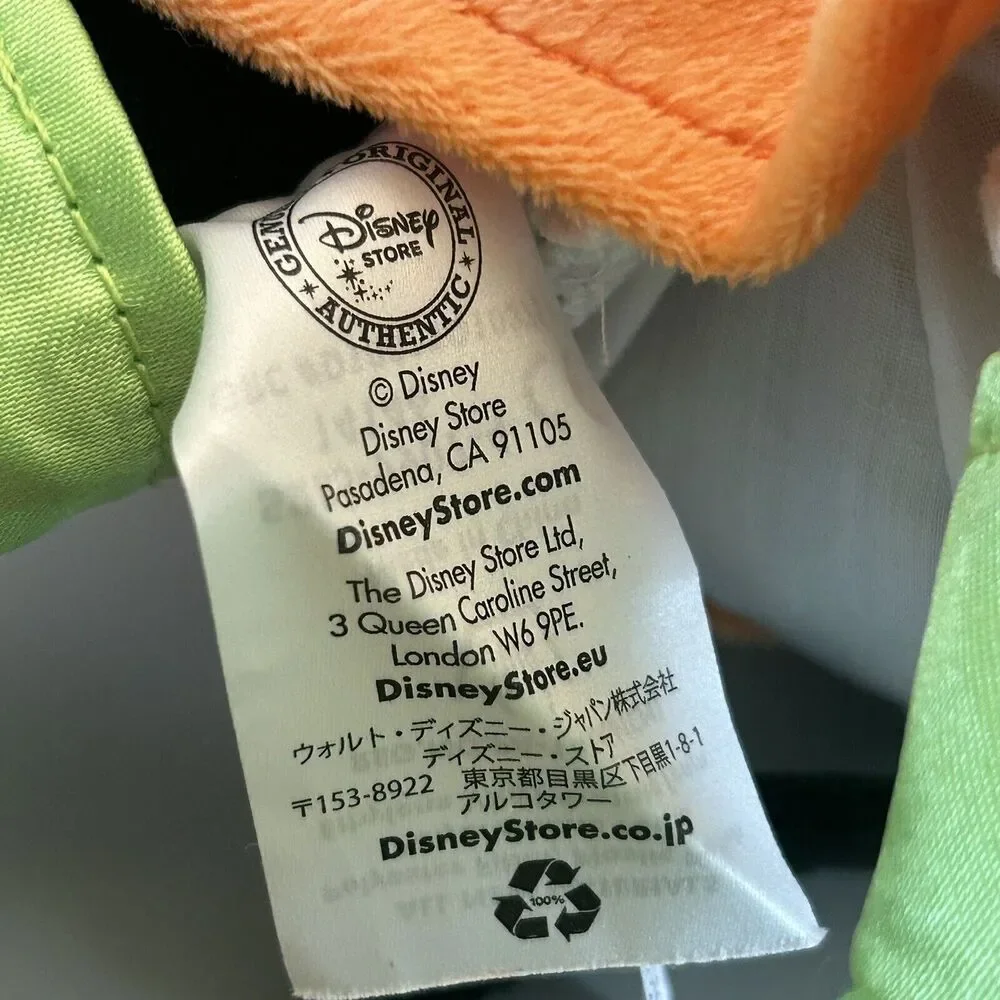 Disney Store Minnie Mouse Witch Halloween Stuffed Plush Toy 16 Inch